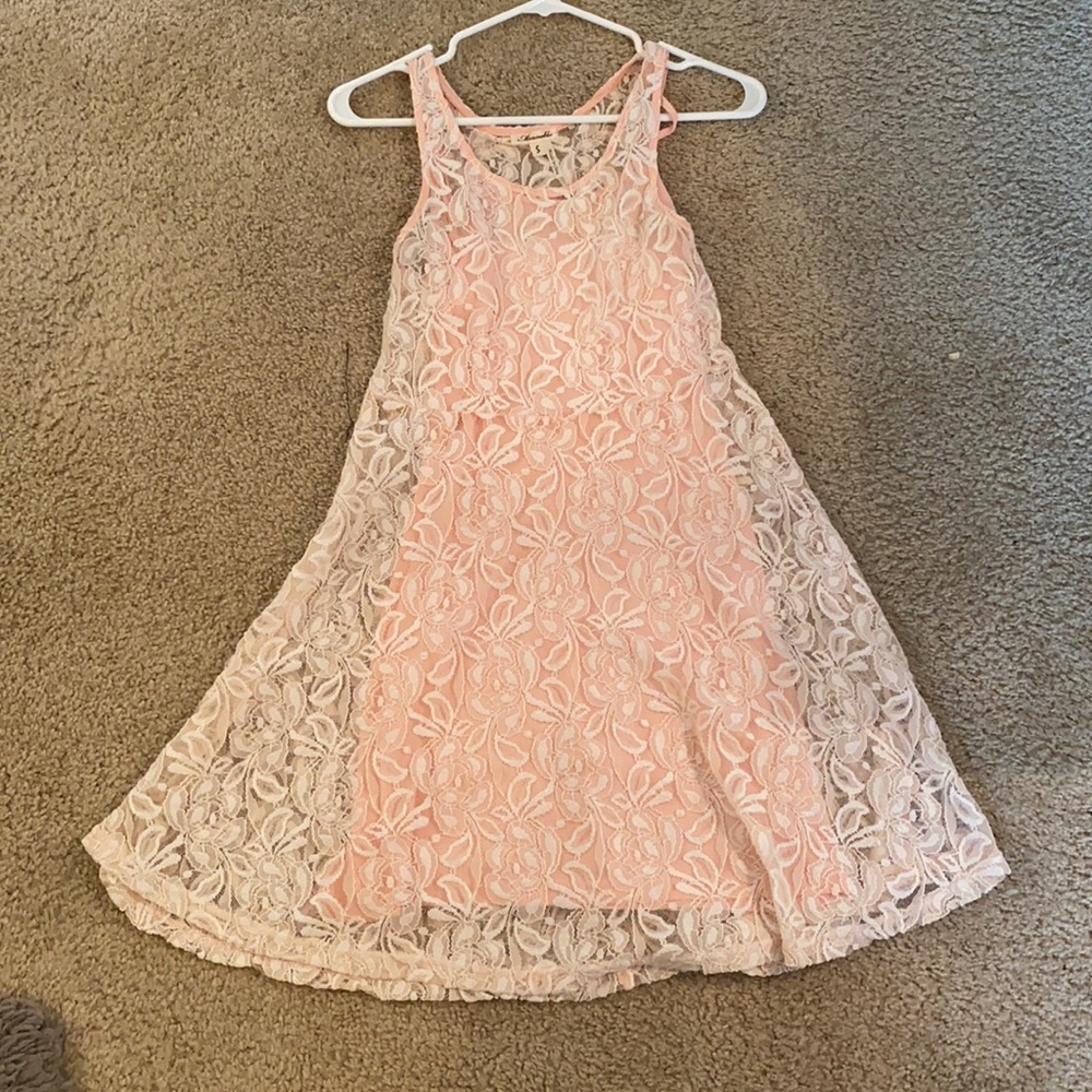 Lacey Pink Dress